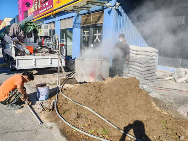 石林顶管注浆加固